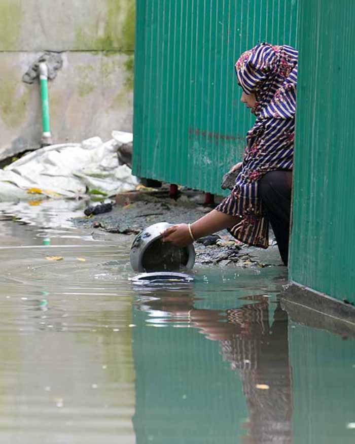 Flomkatastrofe i Bangladesh