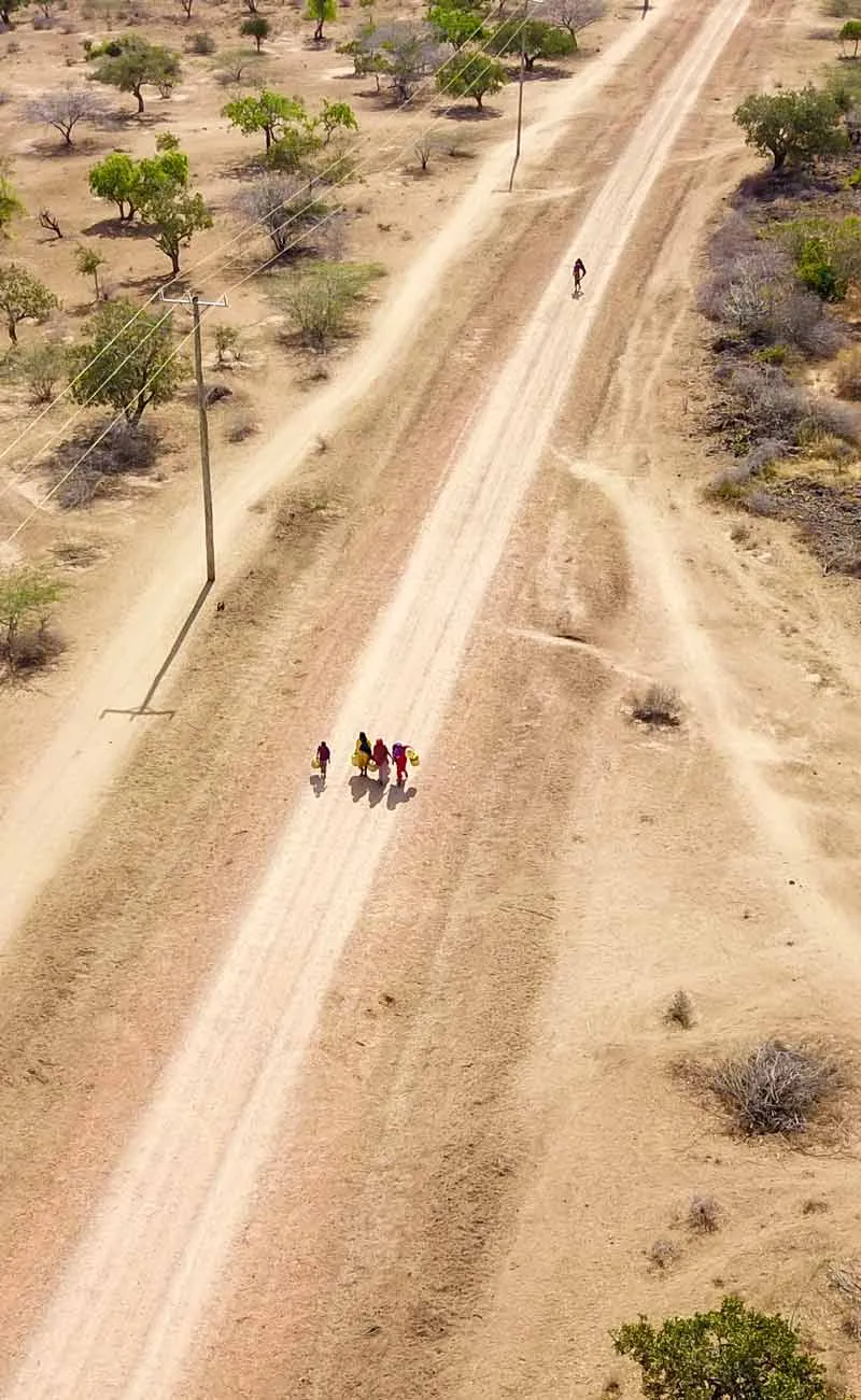 Jenter i krise på Afrikas horn, her fra Kenya.