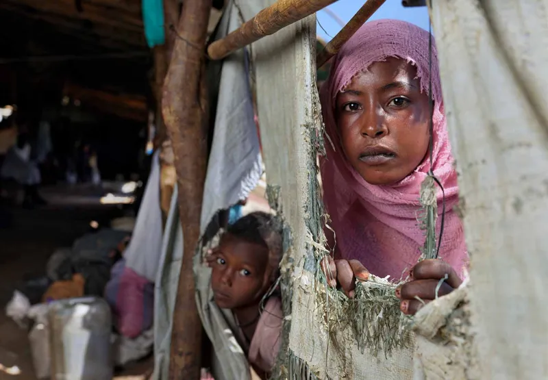 Marian befinner seg på et tilfluktssted i Renk, Sør-Sudan.