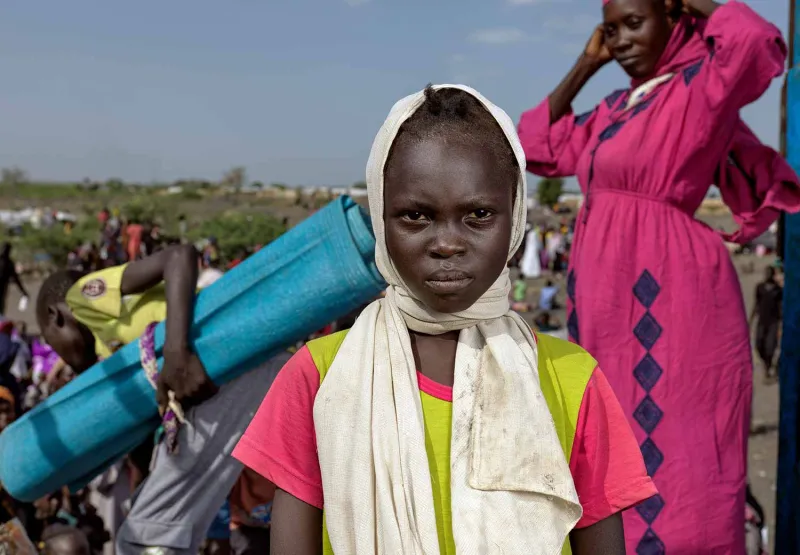 På flukt i Sudan