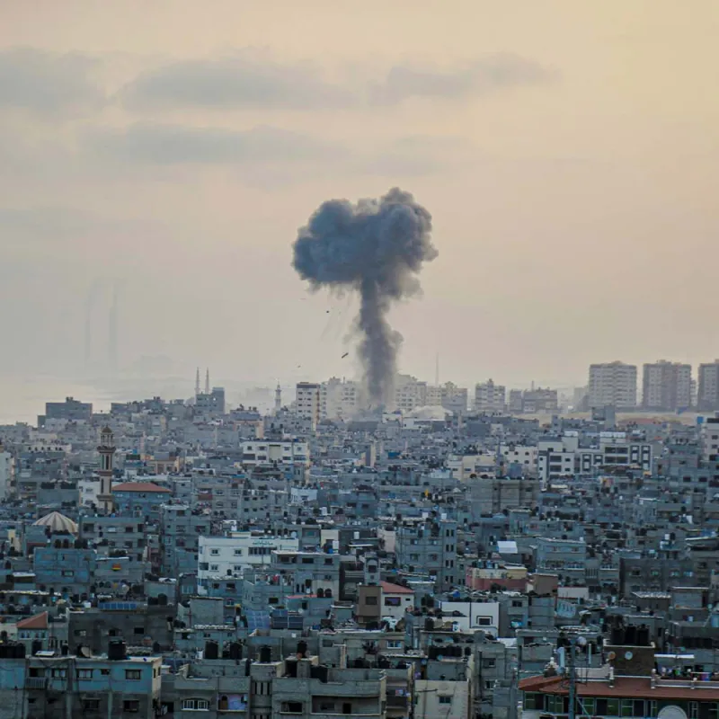 Bomber i Gaza