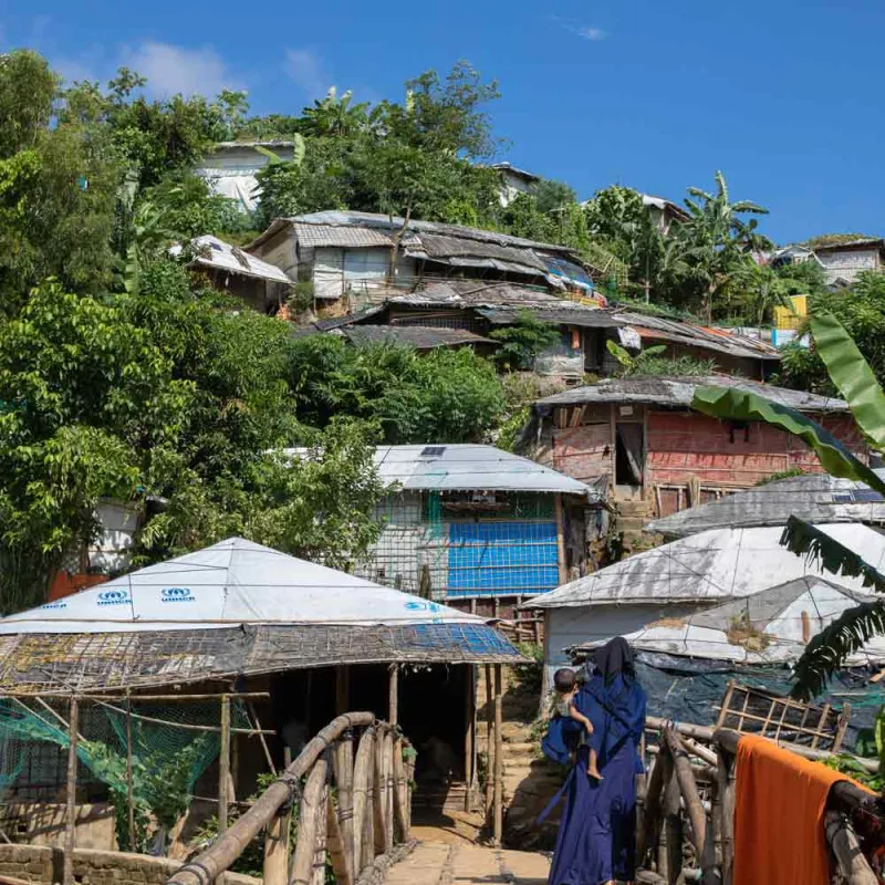 Hus i Cox's Bazar